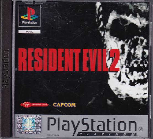 Resident Evil 2 - Platinum - PS1 (A Grade) (Genbrug)